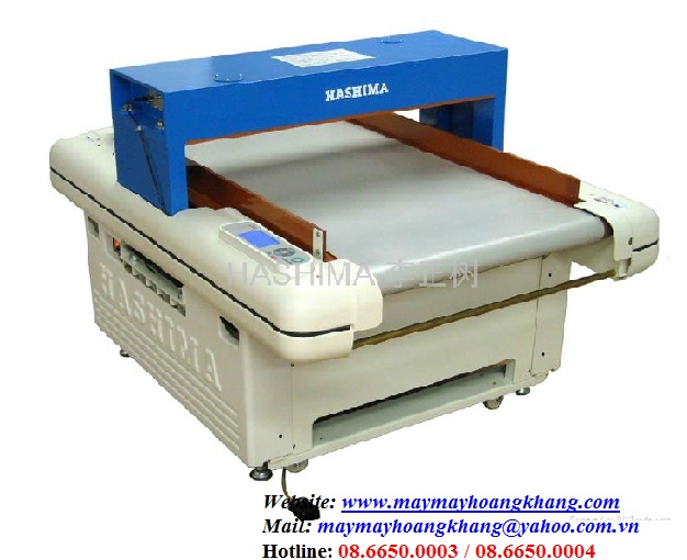 Máy dò kim băng tải tự động HASHIMA HN-870C | maymayhoangkhang.com | 0903642225