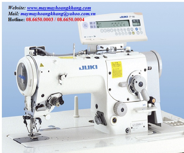 Máy zigzag 3 chấm cơ JUKI LZ-2284A | maymayhoangkhang.com | 0903642225