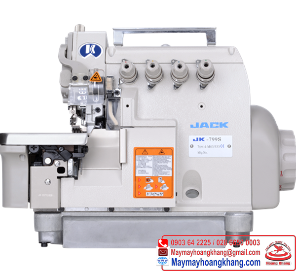 Máy vắt sổ 2 kim 4 chỉ điện tử JACK JK-799S-5-03/333