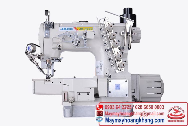 máy viền đầu túm xén trái liền trục JACK  JK-8669BDI-35ACX356, JK-8669BDI-35ACX356