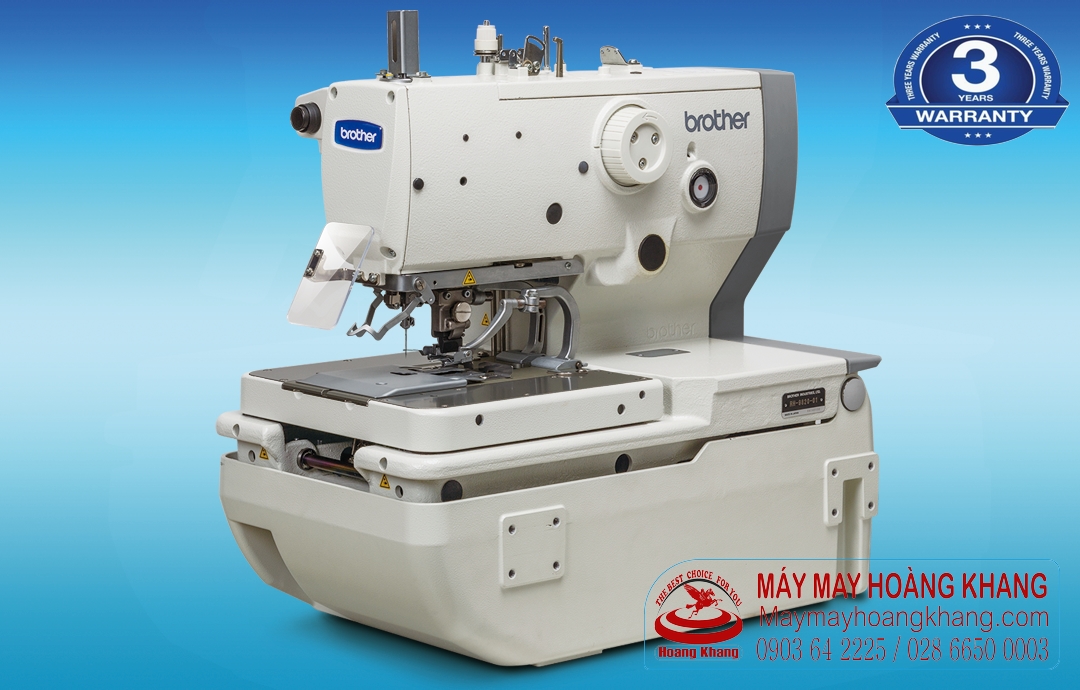Máy may thùa khuy mắt phụng điện tử, thùa khuy đầu tròn BROTHER RH-9820  | maymayhoangkhang.com | 0903642225