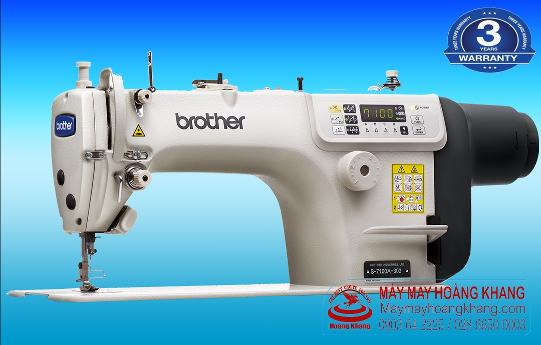Máy may 1 kim điện tử BROTHER S-7100A-403 (May vải mỏng & trung bình) | maymayhoangkhang.com | 0903642225