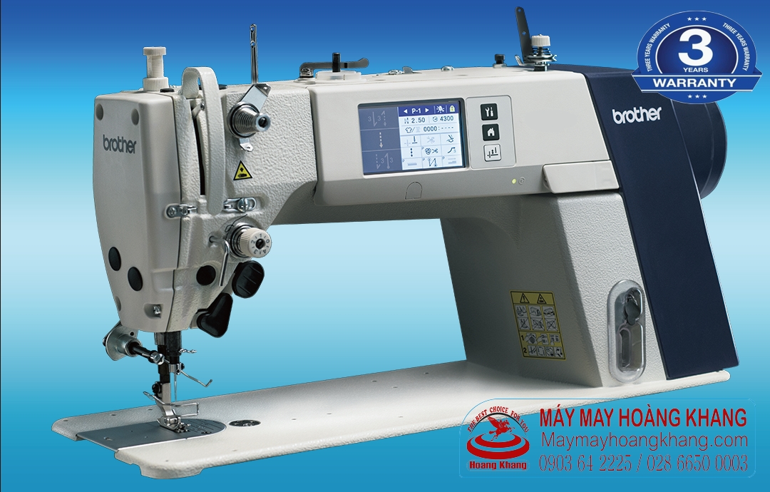 Máy may một kim điện tử BROTHER NEXIO S-7300A-405 may vật liệu dày, không có gạt chỉ | maymayhoangkhang.com | 0903642225