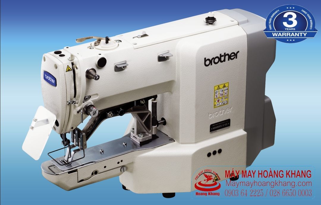 Máy đính bọ điện tử KE-430FX II | maymayhoangkhang.com | 0903642225