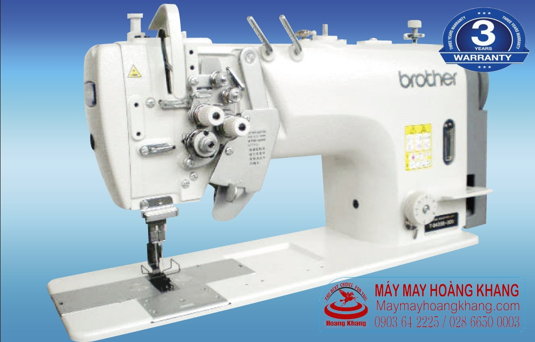 Máy may 2 kim di động cơ BROTHER T-8450C | maymayhoangkhang.com | 0903642225