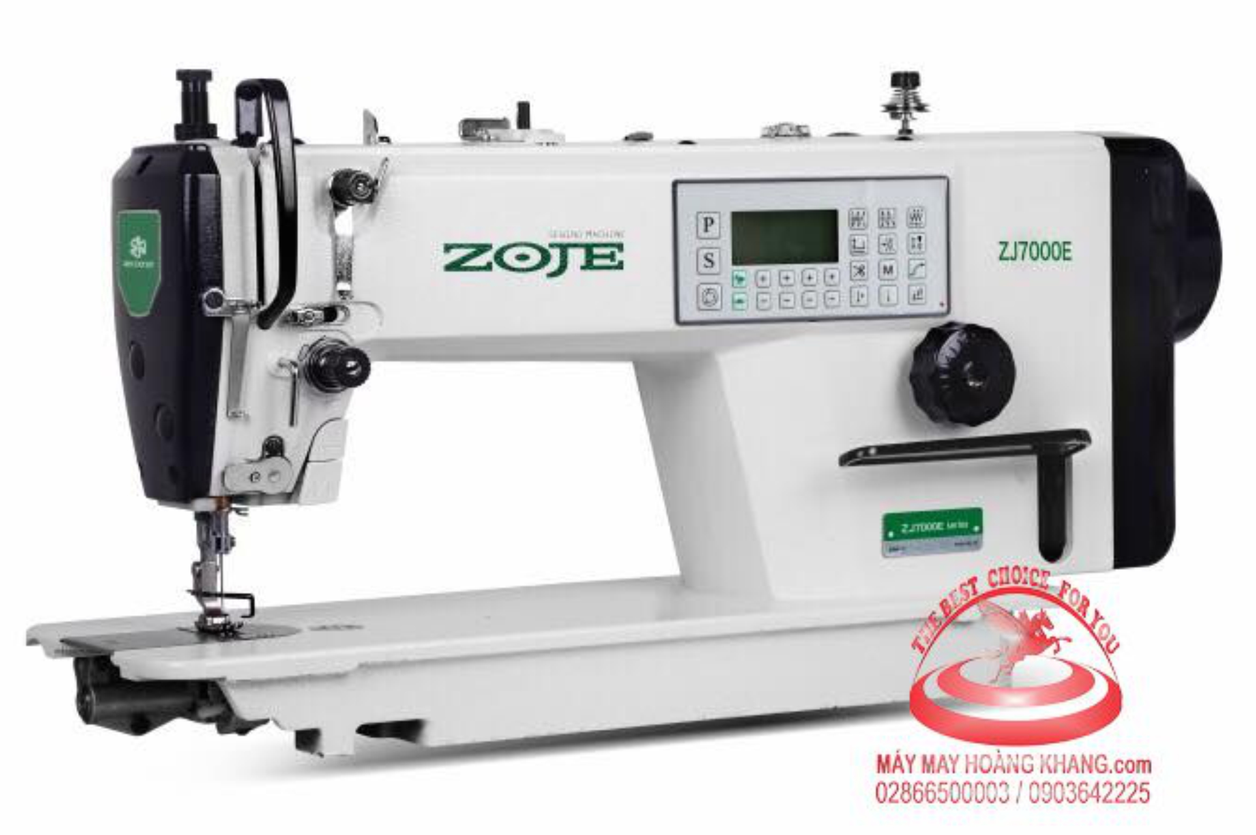 MÁY MAY 1 KIM ĐIỆN TỬ LIỀN TRỤC ZOJE ZJ7000E-D3J-G | maymayhoangkhang.com | 0903642225