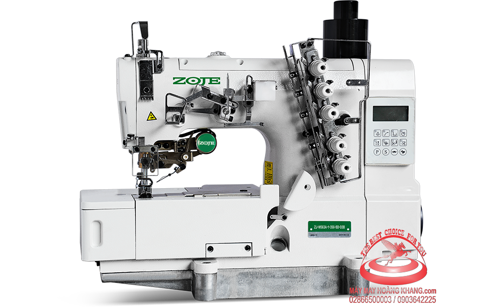 Máy viền bằng điện tử cắt chỉ bằng điện ZOJE ZJ-W563A-1-356-BD-D3B | maymayhoangkhang@gmail.com | 0903642225