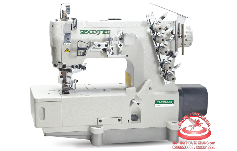 Máy viền đầu bằng liền trục ZOJE ZJ-W562A-2-356-BD | maymayhoangkhang@gmail.com | 0903642225