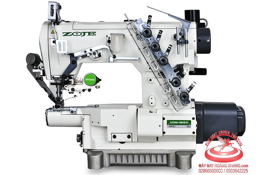 Máy viền đầu nhỏ điện tử cắt chỉ bằng điện ZOJE ZJS2500A-156M-BD-D3C | maymayhoangkhang.com | 0903642225