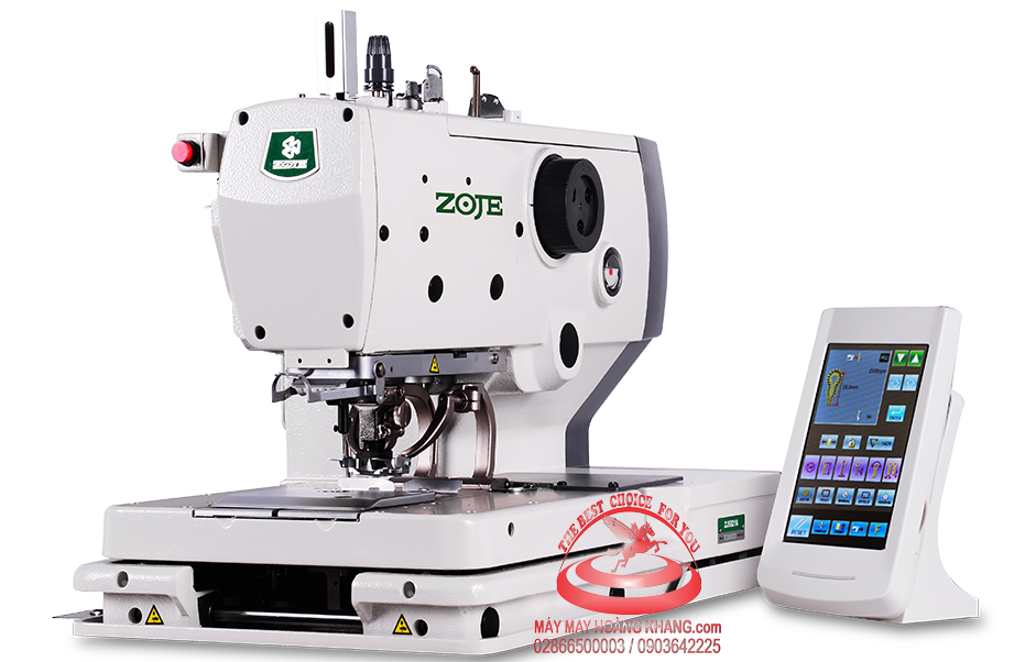 Máy thùa khuy mắt phụng điện tử ZOJE ZJ5822A | maymayhoangkhang.com | 0903642225