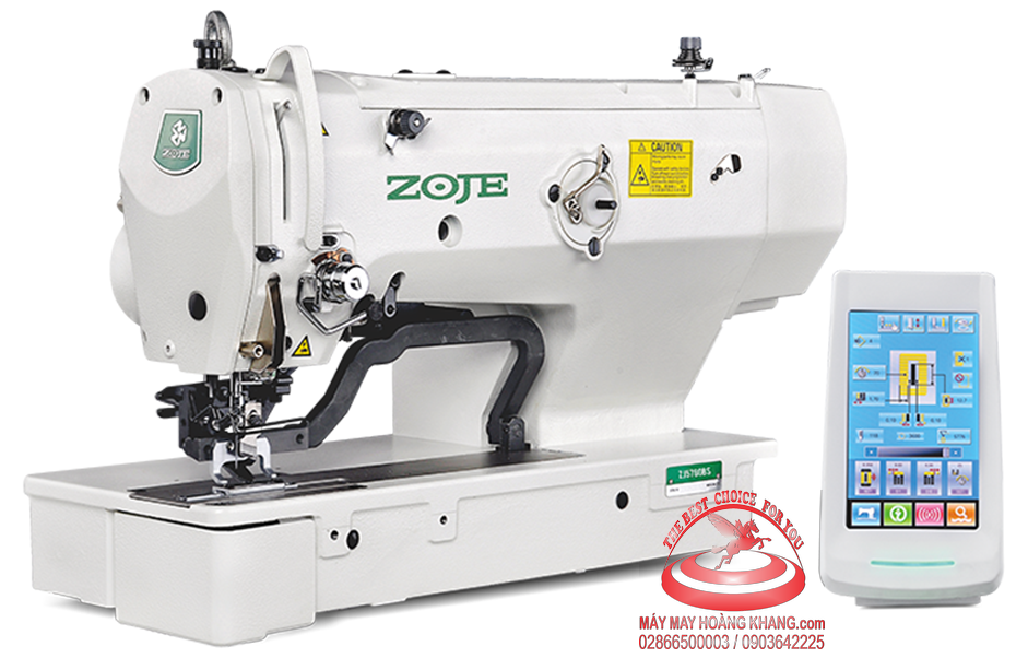 Máy thùa khuy đầu bằng điện tử ZOJE ZJ5780BK | maymayhoangkhang.com | 0903642225