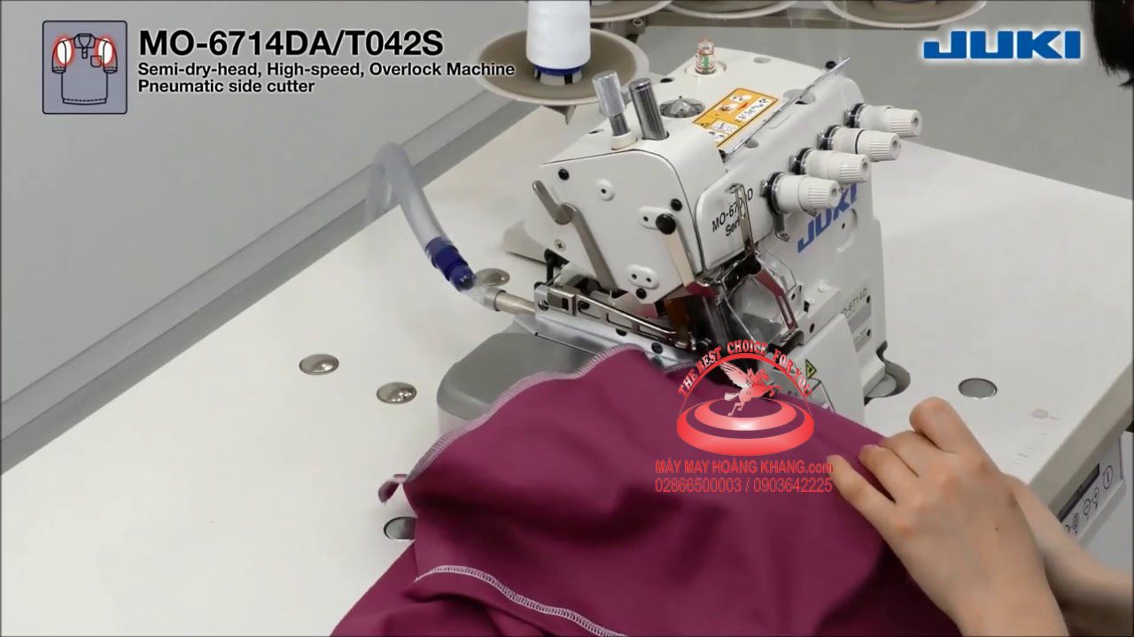 Máy vắt sổ 2 kim 4 chỉ JUKI MO-6714DA | maymayhoangkhang.com | 0903642225