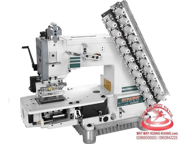 Máy 6 kim móc xích kép SIRUBA VC008-06048P/VPL | maymayhoangkhang.com | 0903642225
