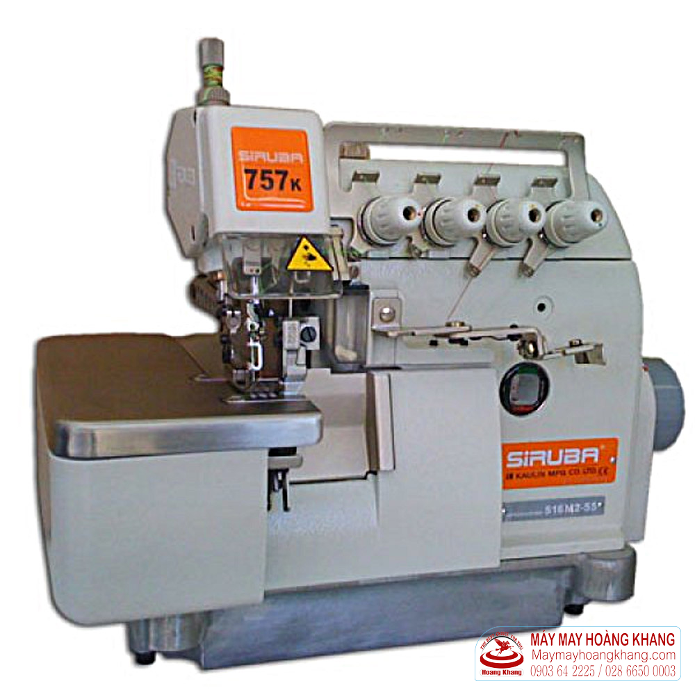 Máy vắt số 2 kim 5 chỉ Siruba 757K-516M2-35 | maymayhoangkhang.com | 0903642225