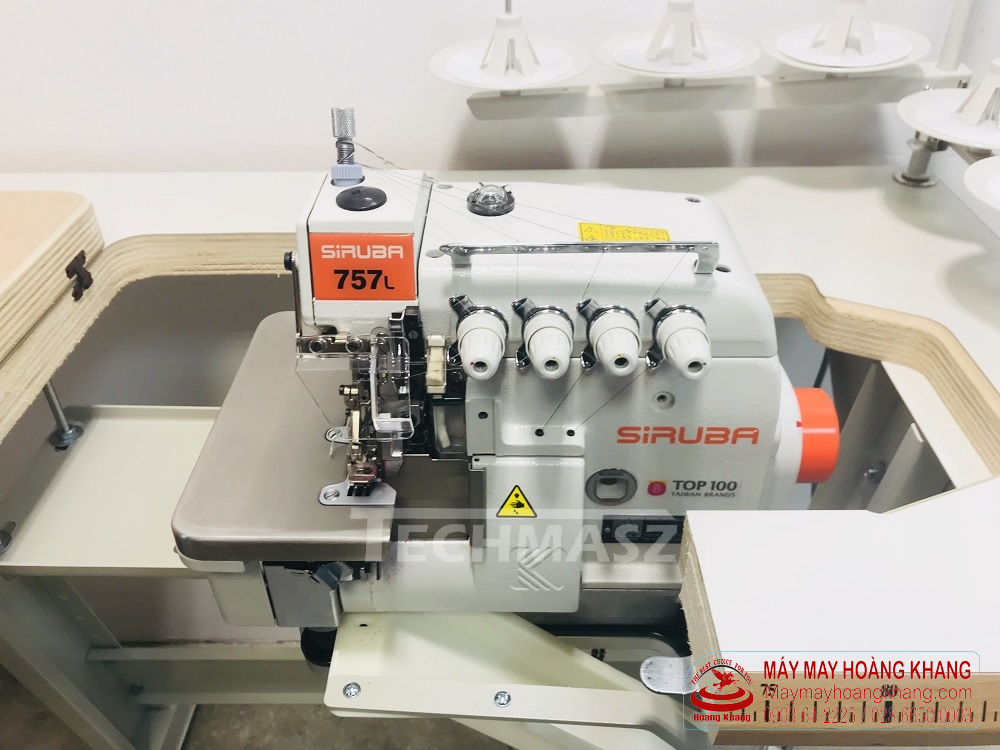 Máy vắt số 2 kim 5 chỉ tốc độ cao Siruba 757L-516M-3-35 | maymayhoangkhang.com | 0903642225