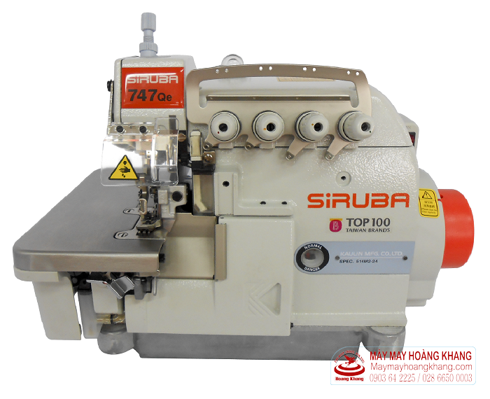 Máy vắt sổ 2 kim 4 chỉ SIRUBA 747Qe-514M2-24 | maymayhoangkhang.com | 0903642225