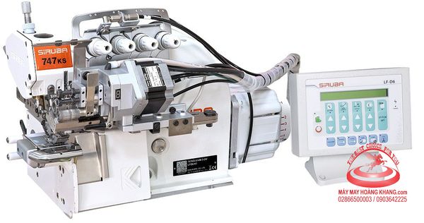 Máy vắt số may thun Siruba 747KS-514M-3-24/LFD6SA-K/LFAK-D W/TSA-400A