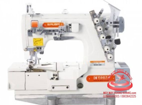 Máy viền đầu bằng có cữ SIRUBA F007K-W222-356/FQ | maymayhoangkhang.com | 0903642225