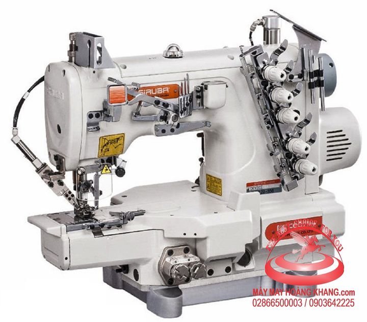 Máy viền đầu túm đánh bông 4 kim 6 chỉ điện tử Siruba C007KD-W922-460/CW/UTQ | maymayhoangkhang.com | 0903642225