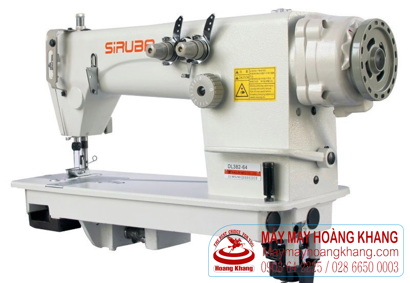 Máy may 2 kim móc xích liền trục SIRUBA DL382-64 | maymayhoangkhang.com | 0903642225