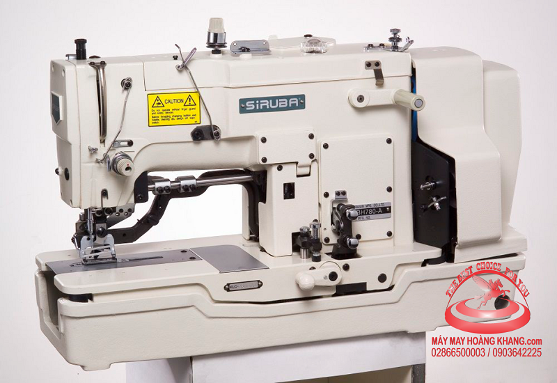 Máy thùa khuy đầu bằng cơ Siruba BH780-A | maymayhoangkhang.com | 0903642225