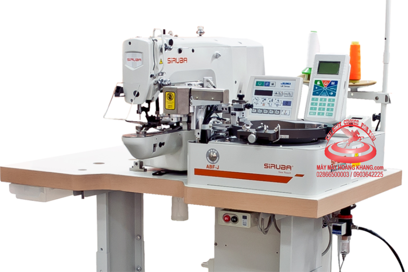 Máy đính nút tự động Siruba ASP-ABF100J | maymayhoangkhang.com | 0903642225