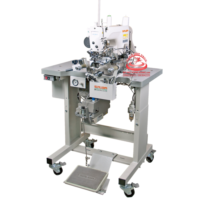 Máy may lai quần Jean tự động Siruba ASL-JBH100 | maymayhoangkhang.com | 0903642225