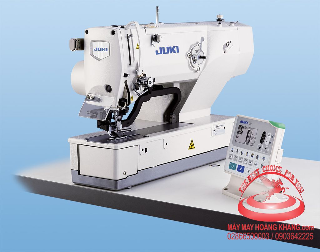 Máy khuy đầu bằng điện tử Juki LBH-1790AS/MC602KS | maymayhoangkhang.com | 0903642225