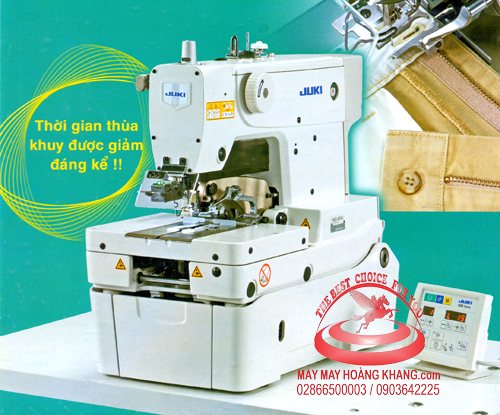 Máy khuy đầu tròn mắt phụng điện tử Juki MEB3810J01/MC621KS/JTE01 | maymayhoangkhang.com | 0903642225