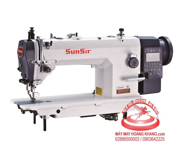 Máy 1 kim chân vịt bước điện tử SUNSIR SS-H303E-TD3 | maymayhoangkhang.com | 0903642225
