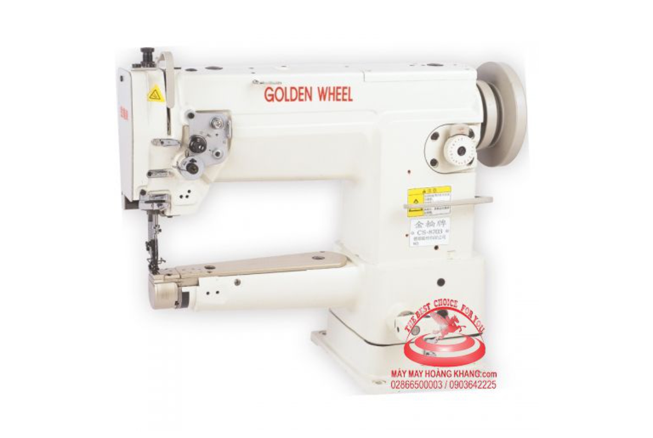 Máy may ống ổ nhỏ may ráp GOLDEN WHEEL CS-8703 | maymayhoangkhang.com | 0903642225