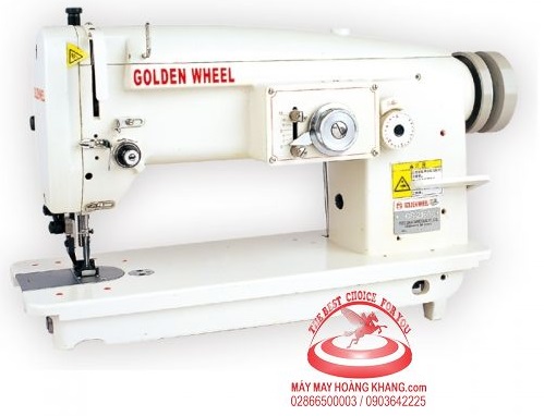 Máy may Zig zag chân vịt bước bơm dầu tự động GOLDEN WHEEL CS-2160N | maymayhoangkhang.com | 0903642225