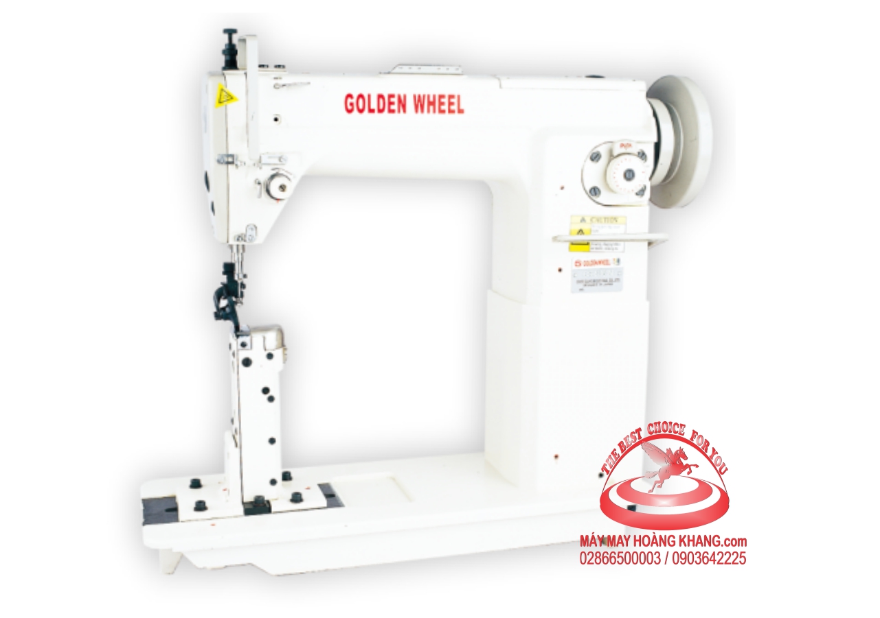 Máy may trụ 1 kim cam đẩy trợ lực GOLDEN WHEEL CS-5361 | maymayhoangkhang.com | 0903642225