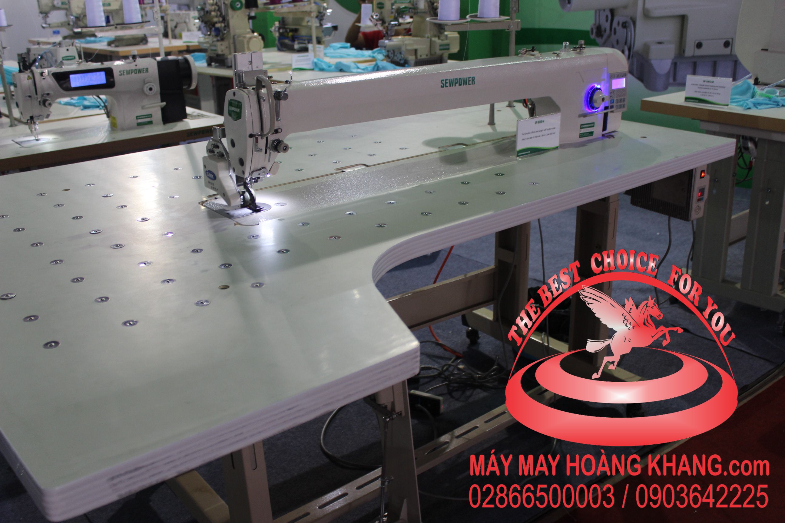 Máy may 1 kim điện tử thân dài 56cm SEWPOWER SP-560D-4