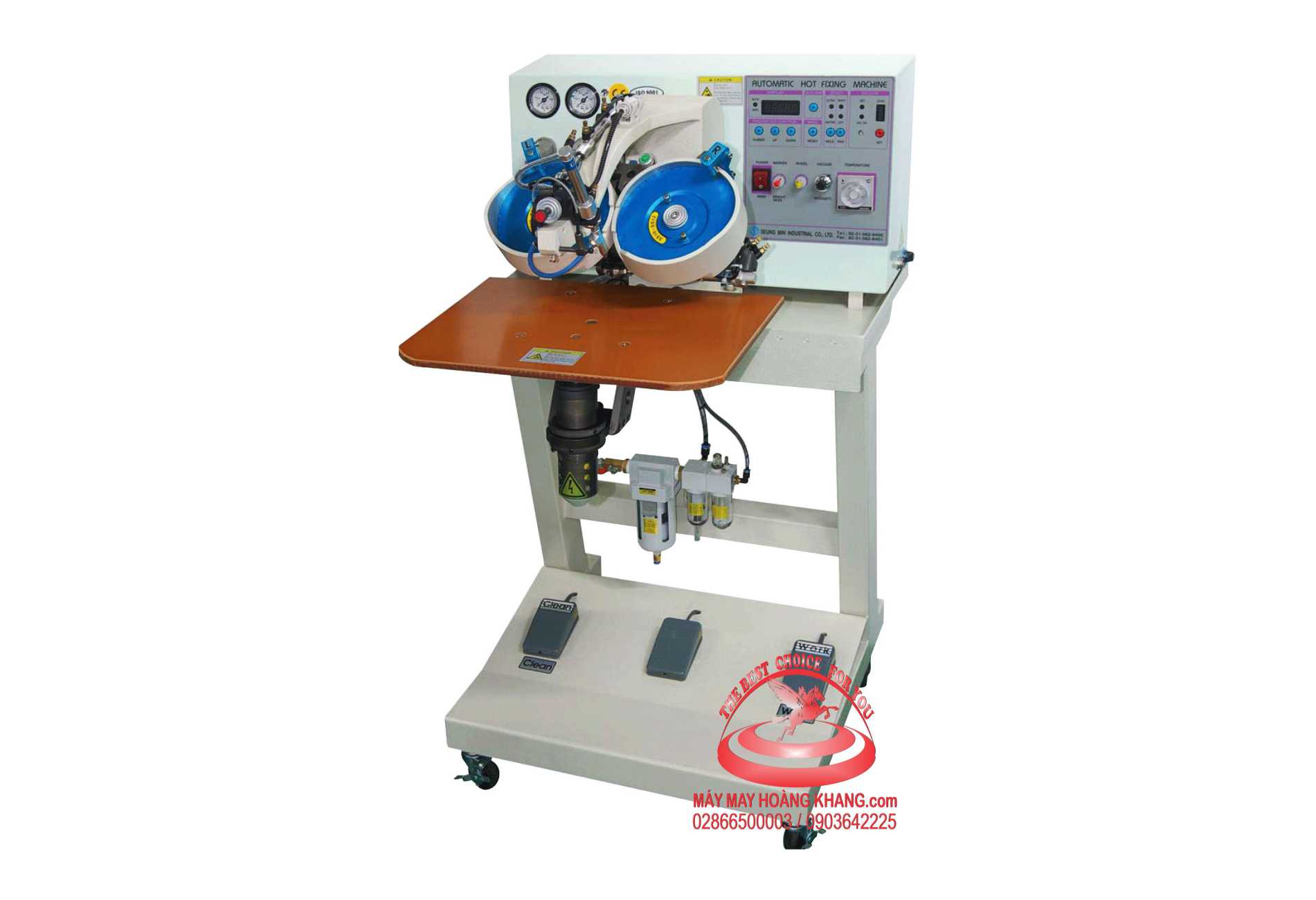 Máy đính cườm,đính đá hai đầu bằng sóng điện từ Seungmin 888-P | maymayhoangkhang.com | 0903642225