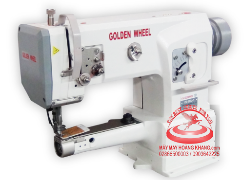 Máy 1 kim ống bước đồng bộ ổ lớn Golden Wheel CS-335L-P | maymayhoangkhang.com | 0903642225