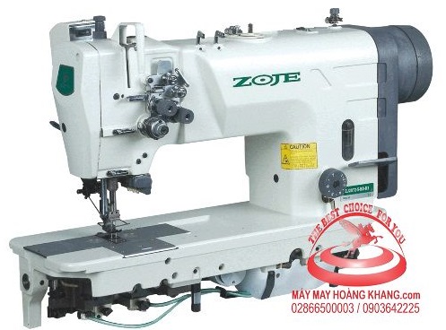 Máy may 2 kim di động liền trục đầu khô ổ lớn ZOJE ZJ2875-BD | maymayhoangkhang.com | 0903642225