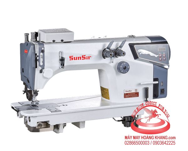 Máy may 3 kim móc xích liền trục có trợ lực SUNSIR SS-W3830DPL | maymayhoangkhang.com | 0903642225