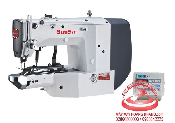 Máy đính bọ điện tử SUNSIR SS-T1900DSS (mẫu JUKI) đính hàng mỏng | maymayhoangkhang.com | 0903642225