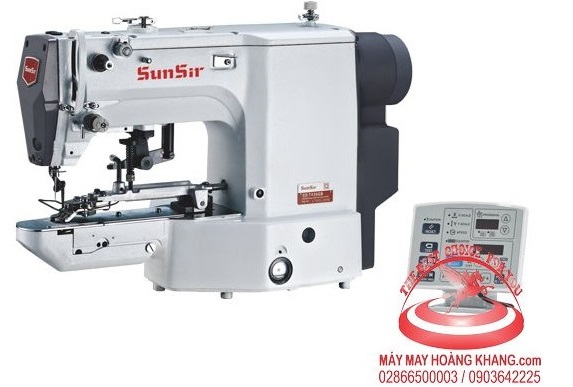 Máy đính nút điện tử SUNSIR SS-T438GB (mẫu Brother 2019) | maymayhoangkhang.com | 0903642225