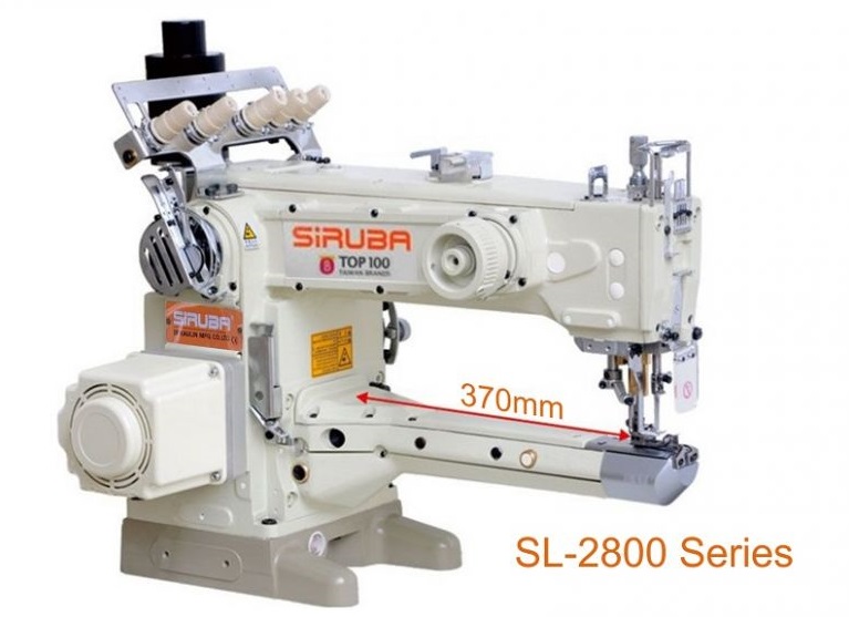 Máy viền đầu heo thân dài SIRUBA SL-2800L | maymayhoangkhang.com | 0903642225