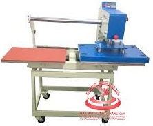 Máy ép nhãn tự động 2 mâm, đầu trượt khổ 40x60cm Shengtian THQ-4060S2 | maymayhoangkhang.com | 0903642225