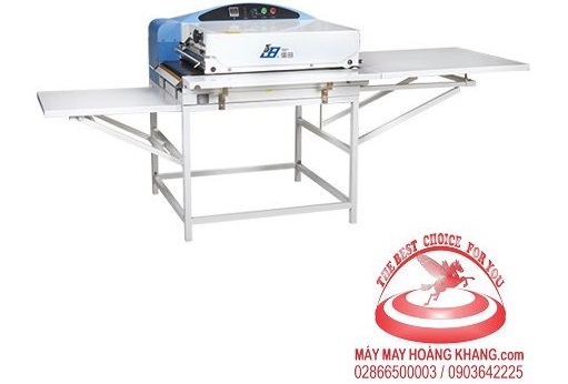 Máy ép keo cân băng cơ khổ 500mm băng đúc liền Shengtian NHG-500CS | maymayhoangkhang.com | 0903642225