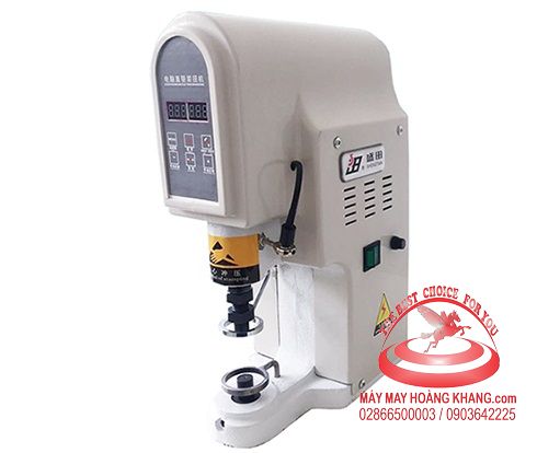 Máy dập nút đồng bằng điện moto servo, có đồng hồ chỉnh tốc độ Shengtian DKJ-03-A | maymayhoangkhang.com | 0903642225