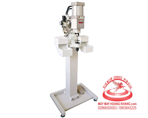 Máy dập nút đồng bằng hơi 1 đầu có màn hình Shengtian DKJ-QH-2 | maymayhoangkhang.com | 0903642225