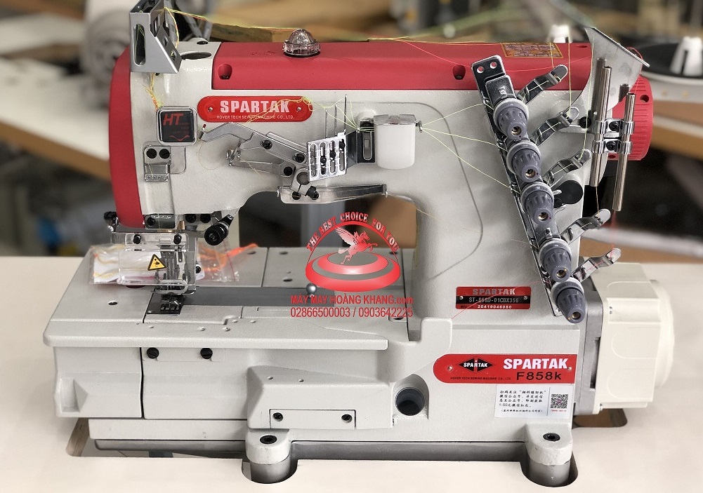 Máy viền đầu bằng liền trục siêu tốc độ SPARTAK ST-858D-01CB | maymayhoangkhang.com | 0903642225