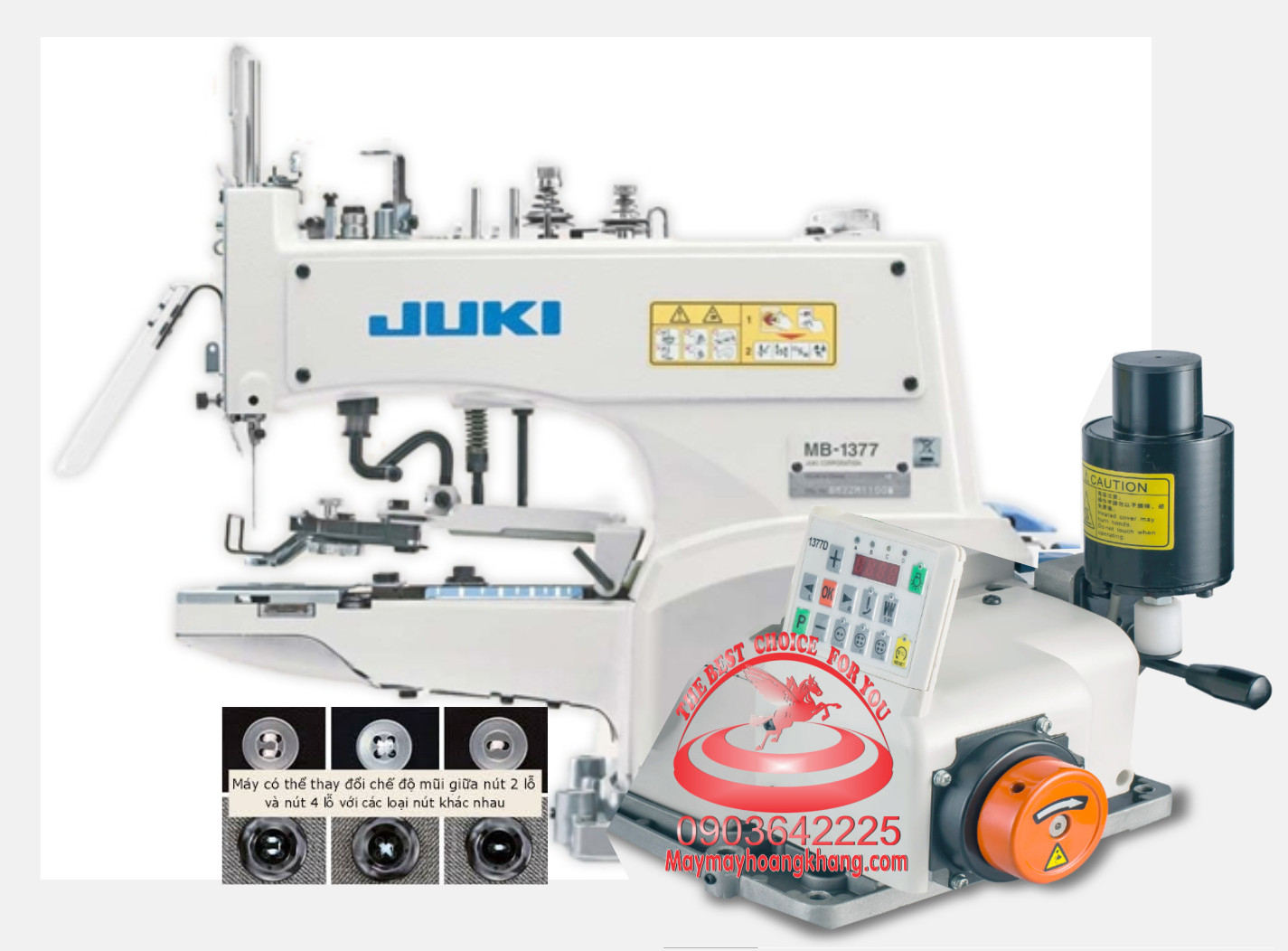 Máy đính nút JUKI MB-1377