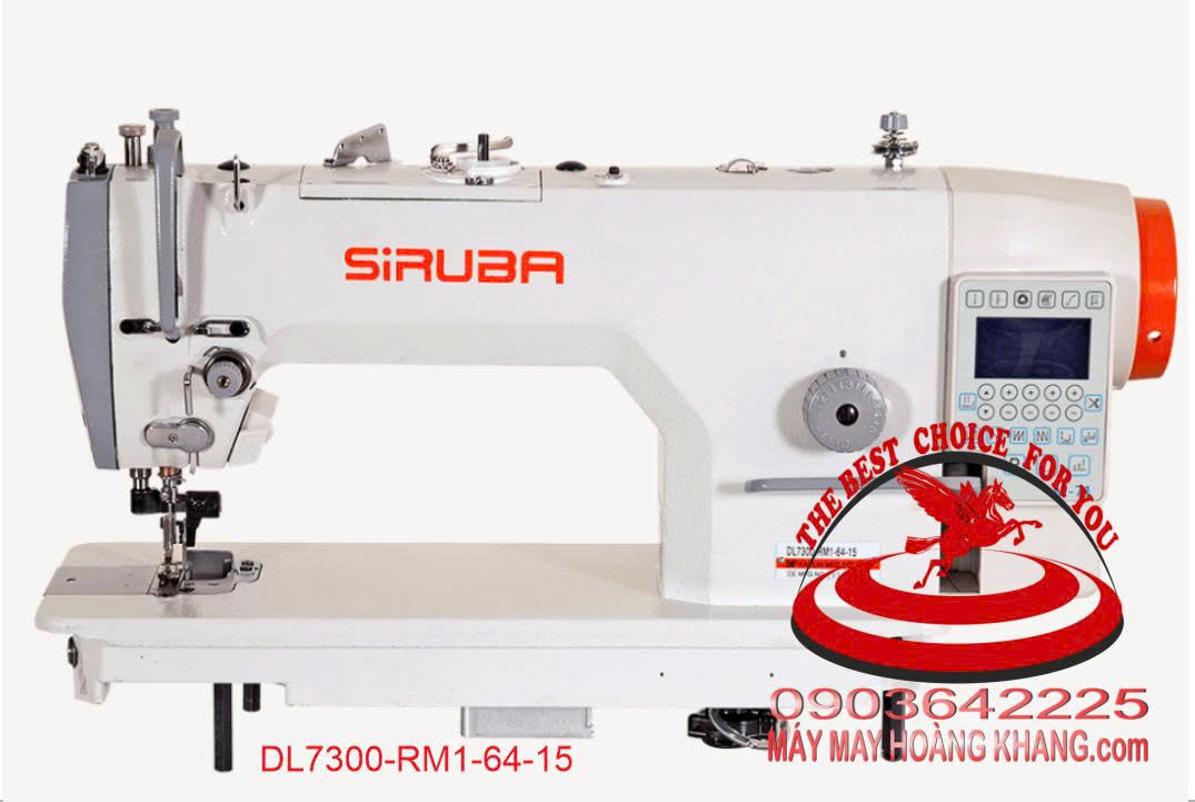 Máy may 1 kim xén điện tử Siruba DL7300-RM1-64-15 | maymayhoangkhang.com | 0903642225